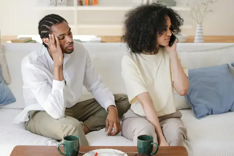 Man Alone in A Relationship